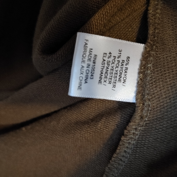 Bobeau Dark Olive Green Soft Cardigan ~ Size L - Picture 7 of 7